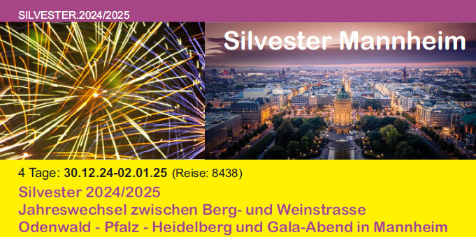 Silvester in Mannheim