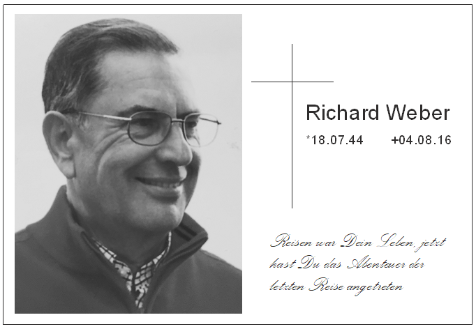 Richard Weber Senior